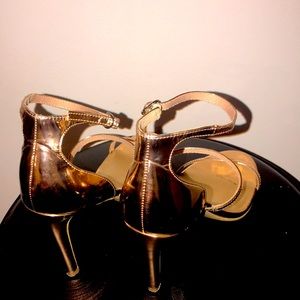 Rose Gold high heels